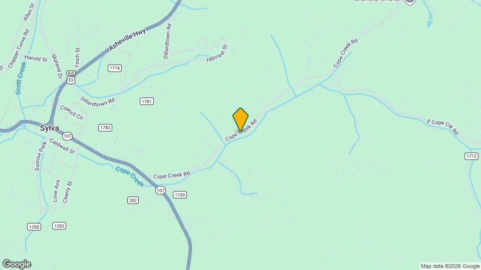 518 Cope Creek Rd Map and Location Details