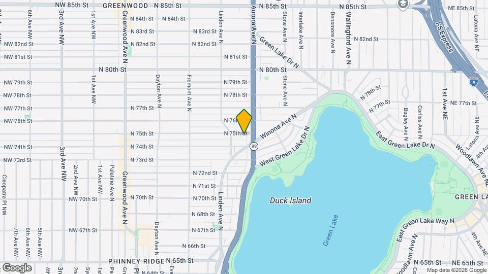 925 N 75th St Mapa y Detalles de la Ubicación