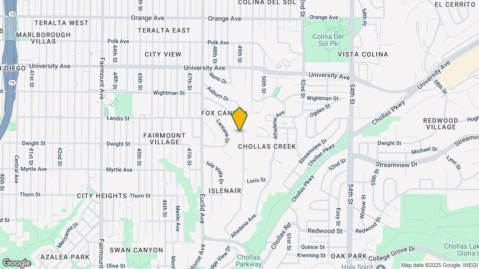 4991 Auburn Dr Map and Location Details