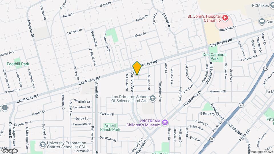 2739 Dorman St Map and Location Details
