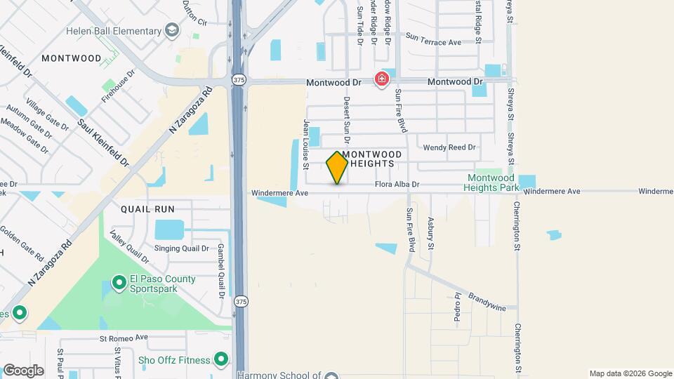 12348 Flora Alba Dr Map and Location Details