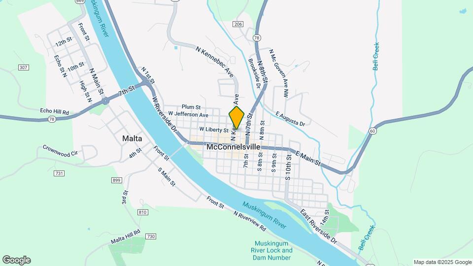 85 N Kennebec Ave Map and Location Details