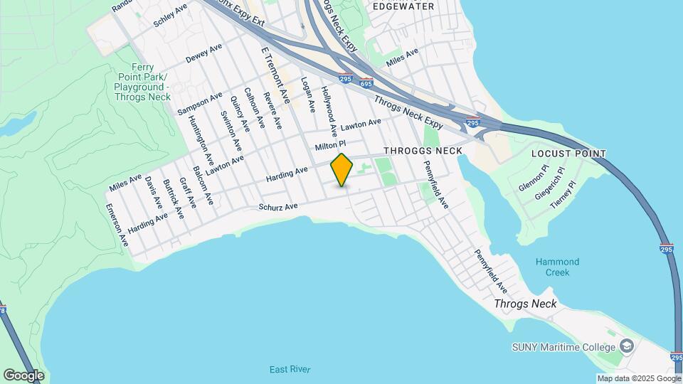 2925 Schurz Ave Mapa y Detalles de la Ubicación