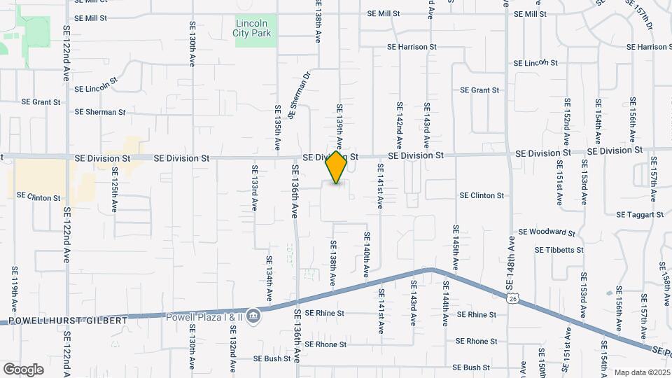 2706 SE 138th Ave Map and Location Details
