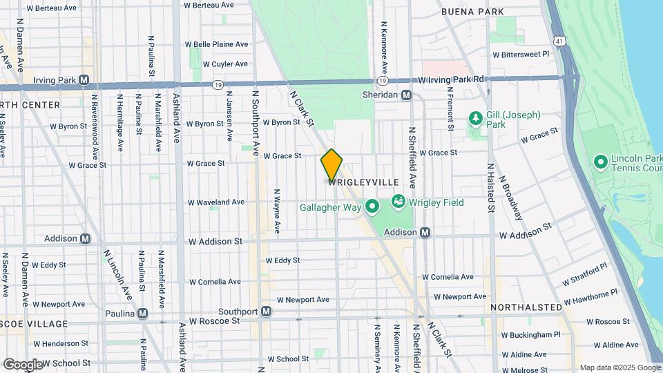 3720 N Racine Ave Map and Location Details