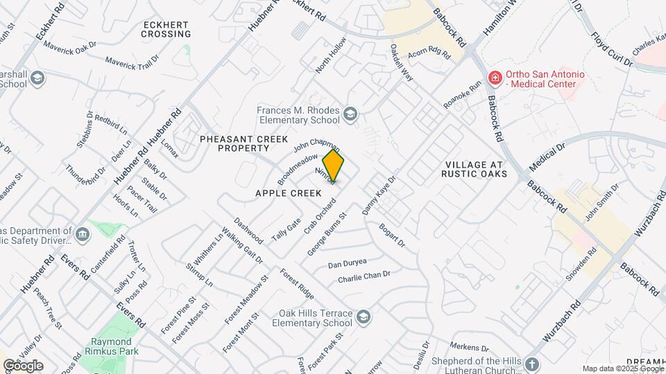 7711 Nimrod Map and Location Details