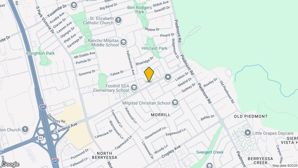 2084 Calle Mesa Alta Map and Location Details