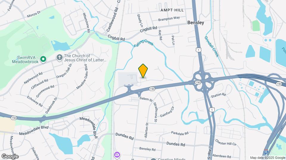 6110 Cricklewood Dr Map and Location Details