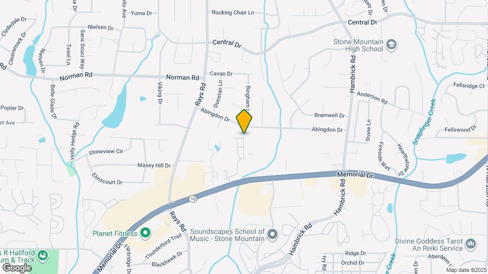 879 Langston Trce Map and Location Details