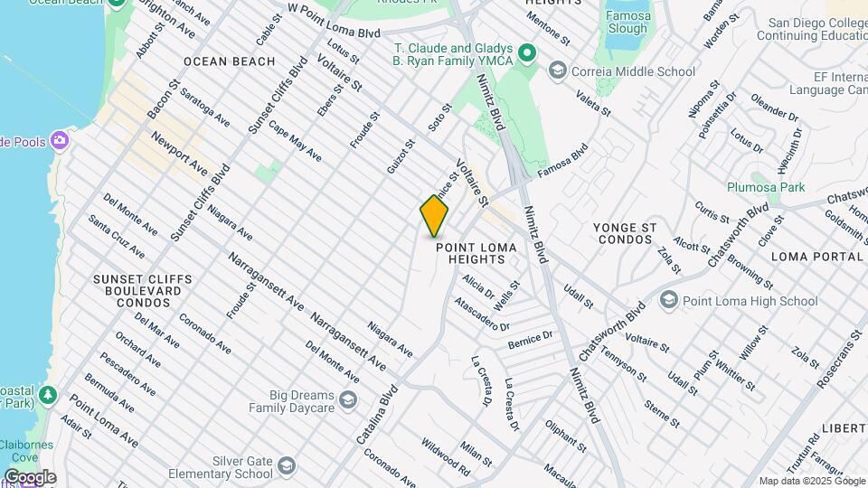 2044 Mendocino Blvd Mapa y Detalles de la Ubicación