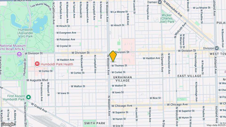 2344 W Thomas St Map and Location Details