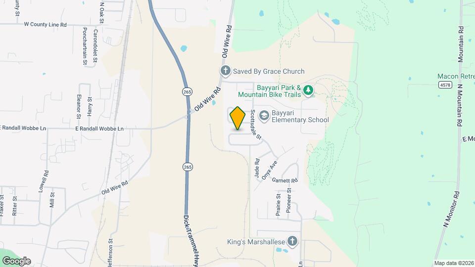 1598 Tolleson Loop Map and Location Details