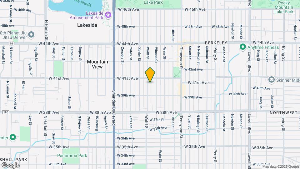3960 Wolff St Mapa y Detalles de la Ubicación