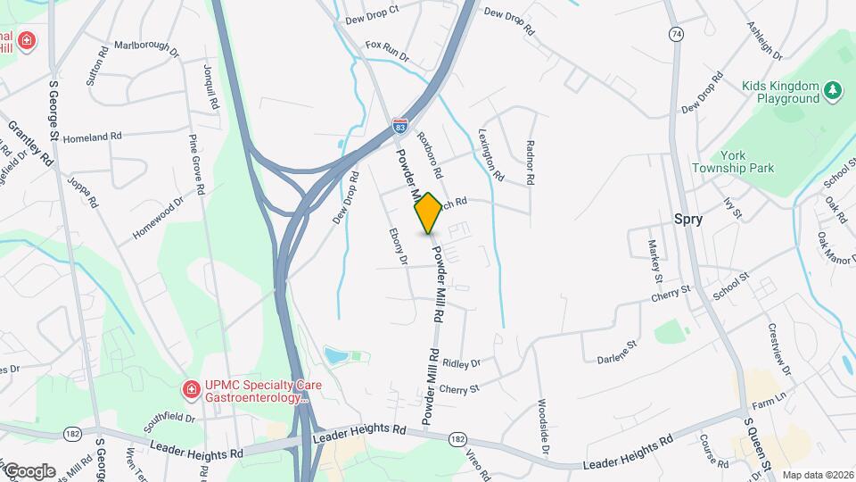 1862 Powder Mill Rd Map and Location Details