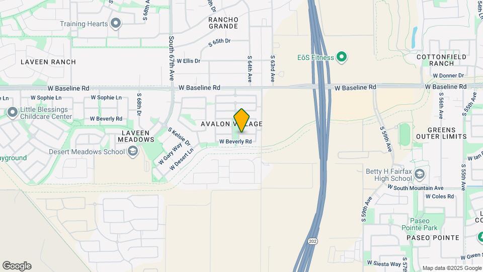 6345 W Harwell Rd Map and Location Details