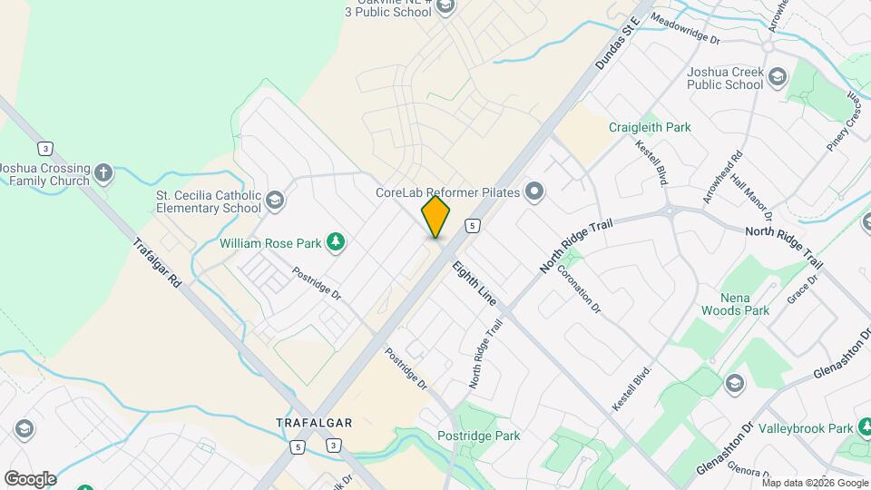 3018 Eighth Line Map and Location Details