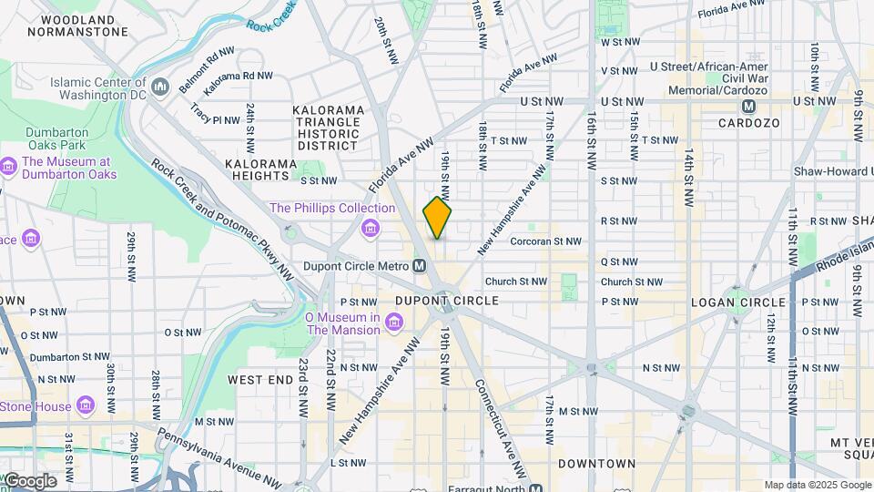 1618 19th St NW Map and Location Details