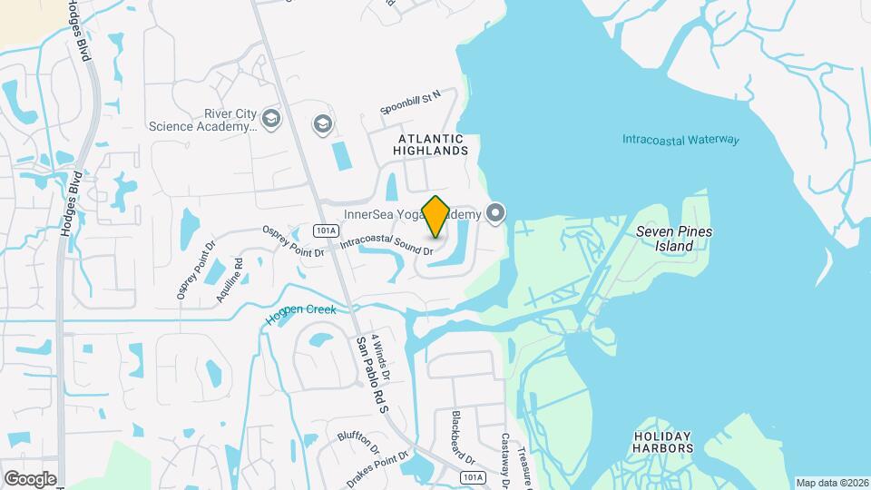 13921 Intracoastal Sound Dr Map and Location Details