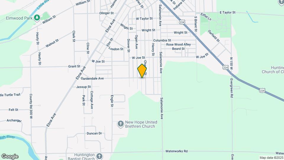 909 Gardendale Ave Map and Location Details