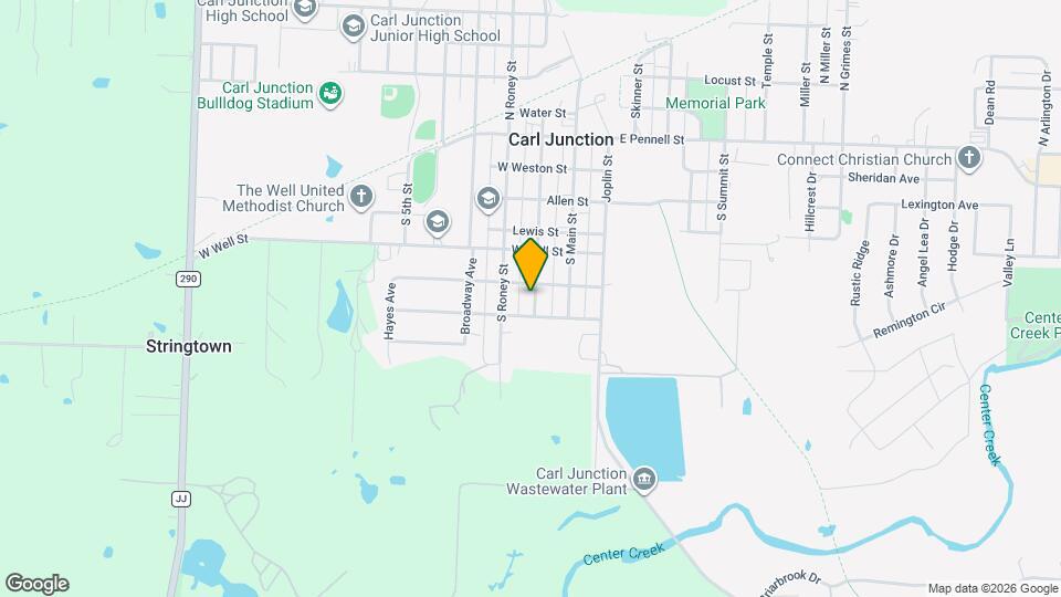 608 S Cowgill Ave Map and Location Details