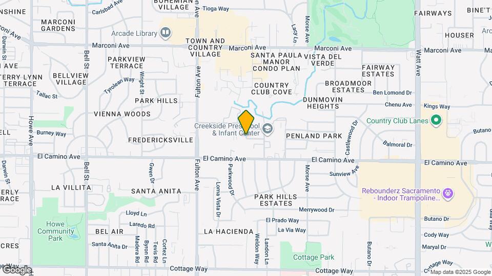 2832 Sweet Way Map and Location Details