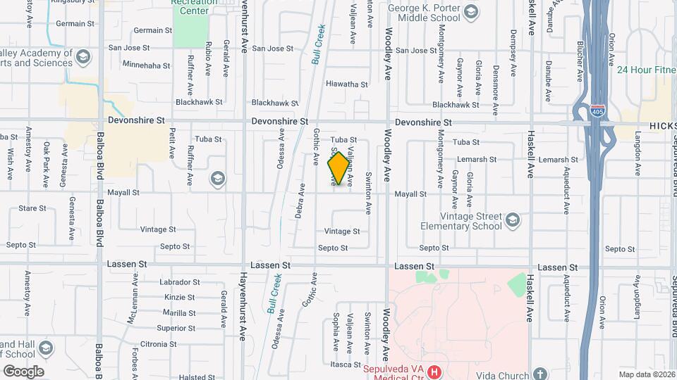 10100 Sophia Ave Map and Location Details