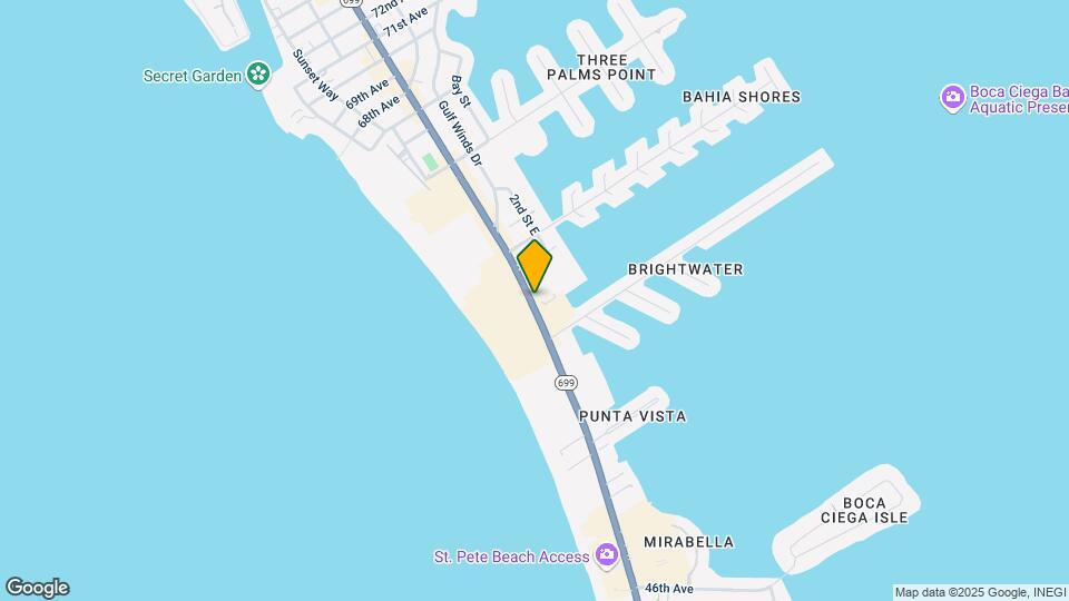 5555 Gulf Blvd, Unit 104 Map and Location Details