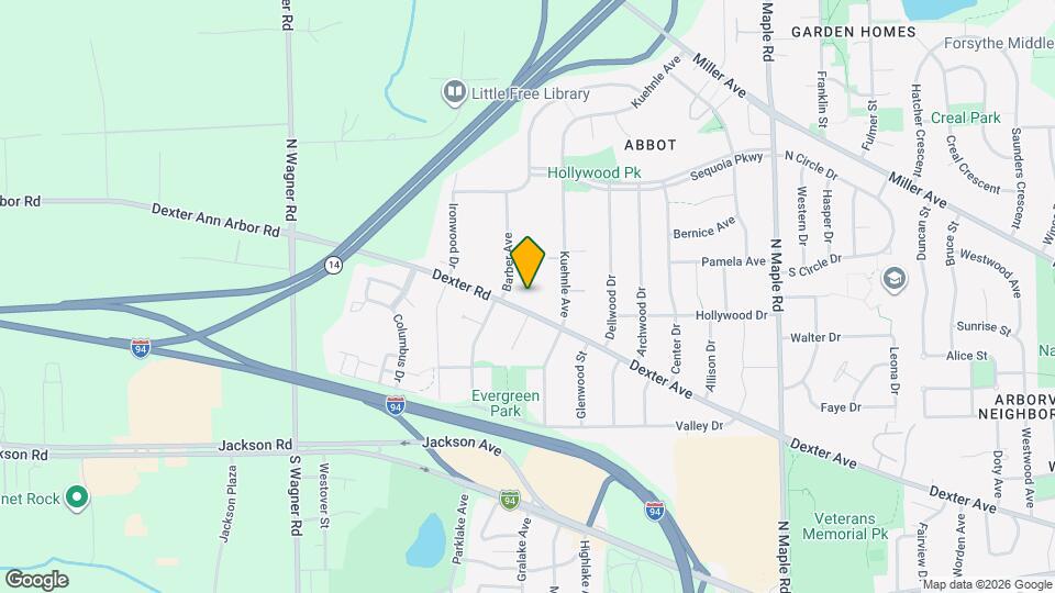 3110 Dexter Rd Map and Location Details