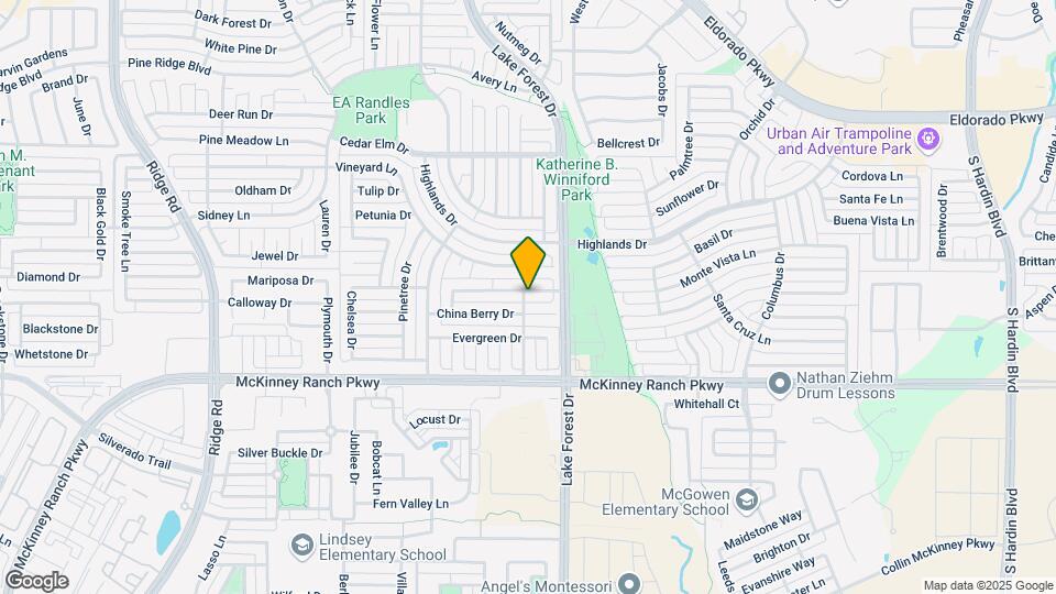 5025 Boxwood Ln Map and Location Details