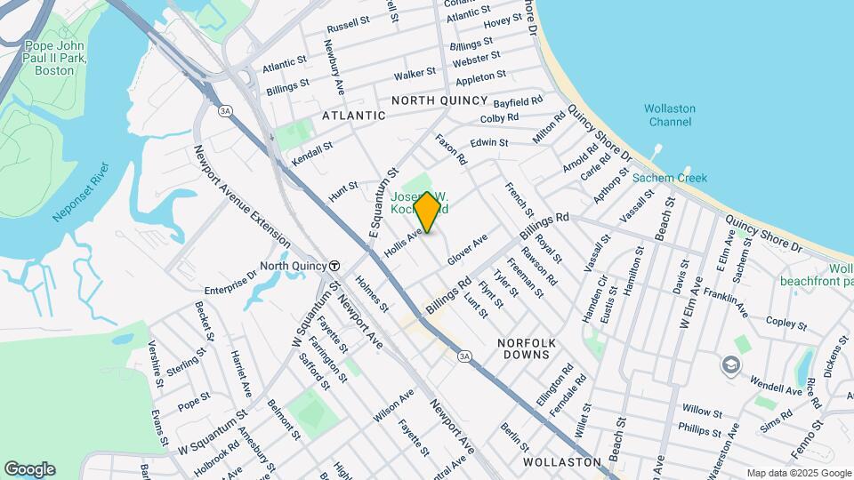 242 Newbury Ave Map and Location Details