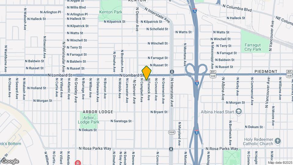 7333 N Fenwick Ave Map and Location Details