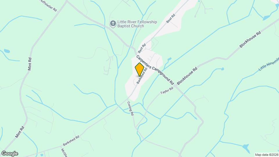 2727 Barkshed Rd Map and Location Details