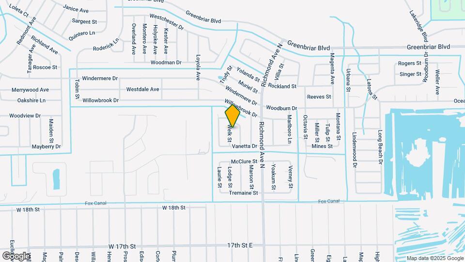 1850 Welk St Map and Location Details