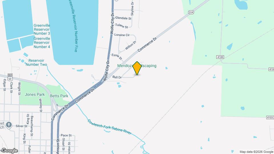 1104 Bell Dr Map and Location Details