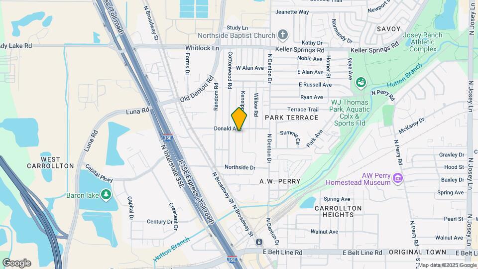 1709 Keneipp Rd Map and Location Details