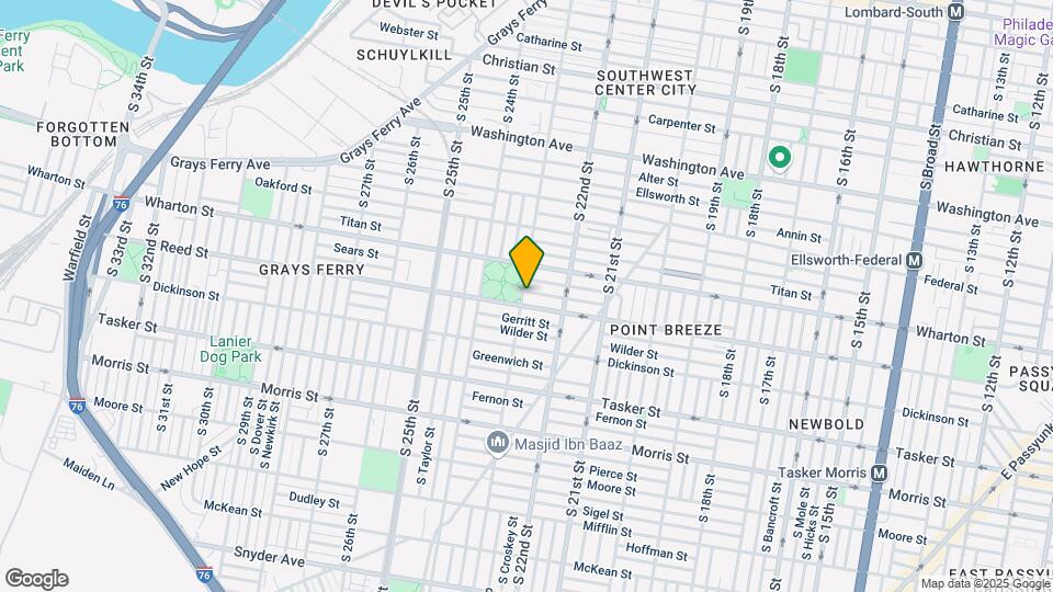 1333 S 23rd St Map and Location Details