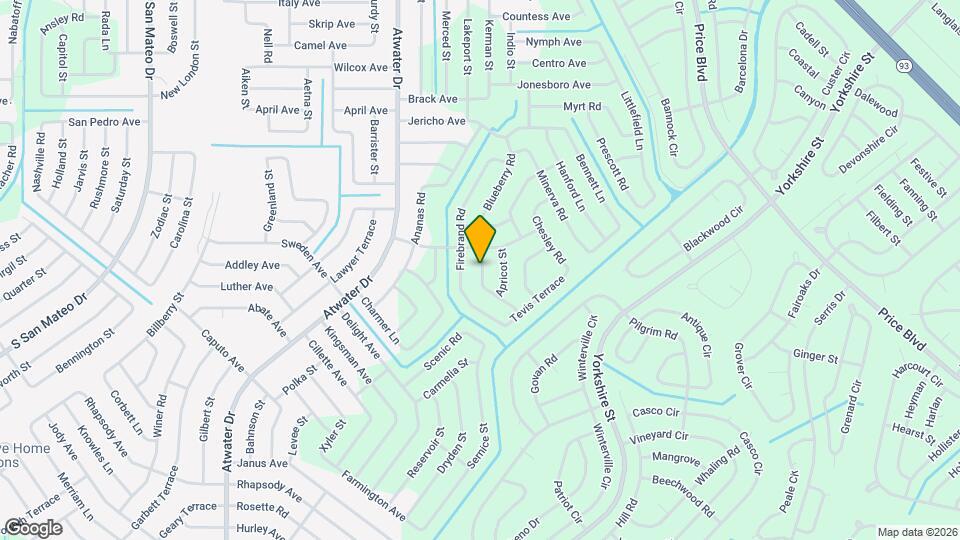 2575 Caladium Rd Map and Location Details