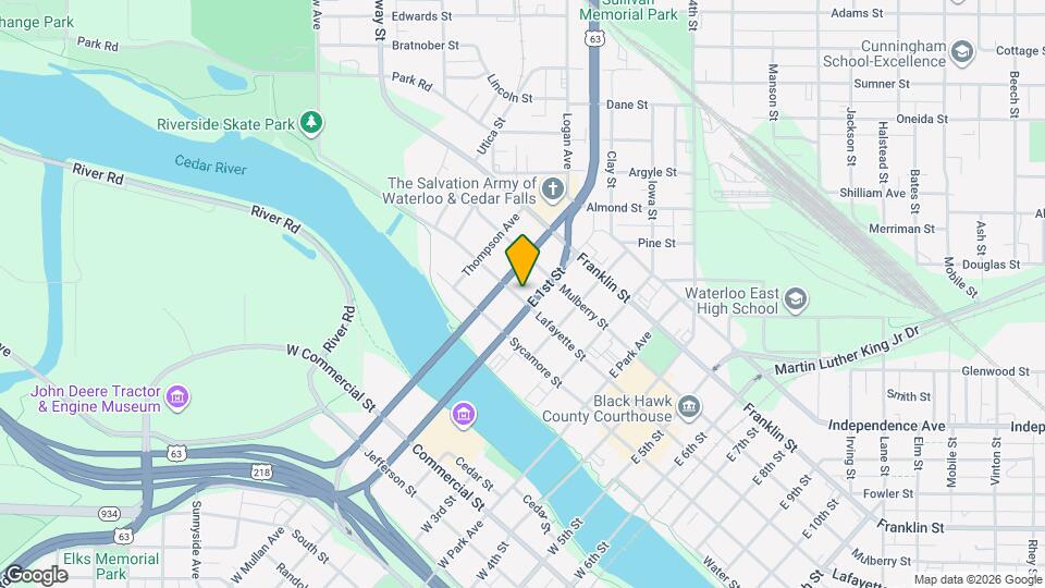 117 Lafayette St Map and Location Details