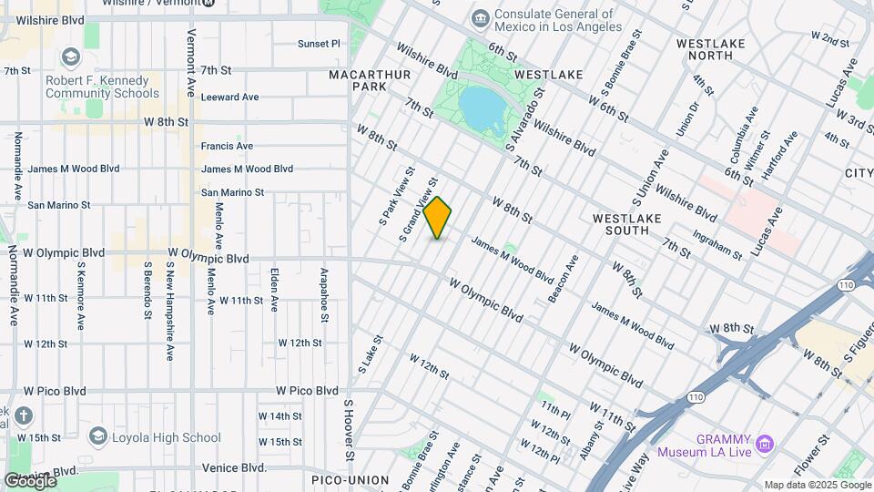 934 S Lake St Map and Location Details