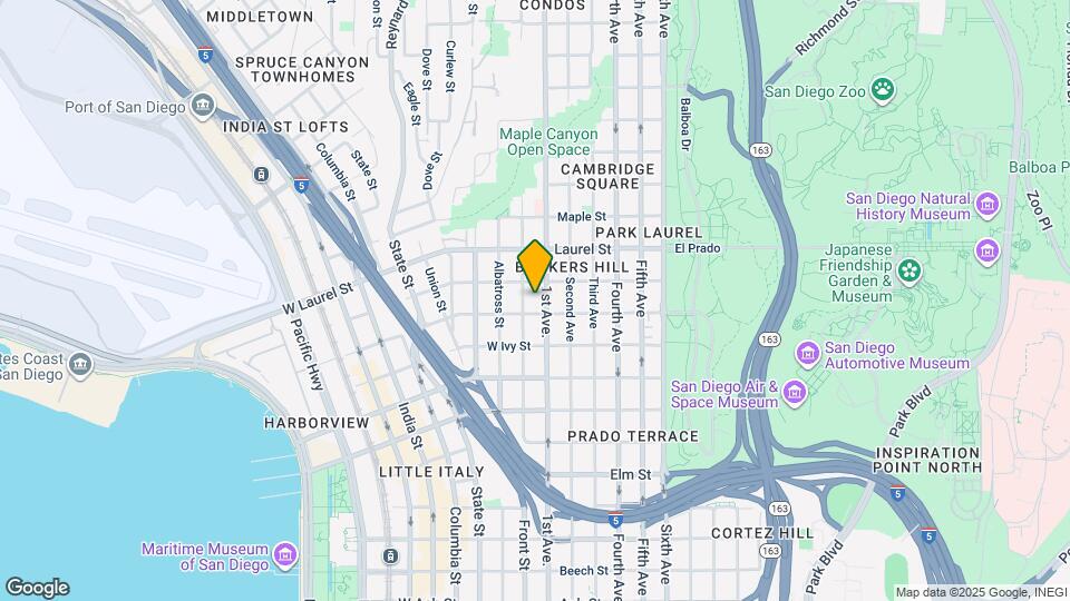 2330 1st Ave. Map and Location Details