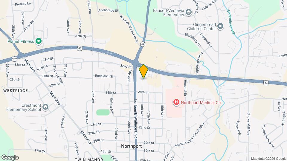 2901 18th Ave Map and Location Details