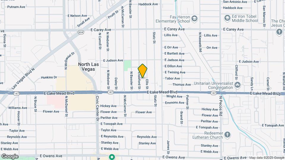 2036 Crawford St Map and Location Details