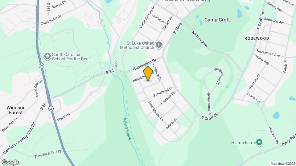 3609 Sherwood Dr Map and Location Details