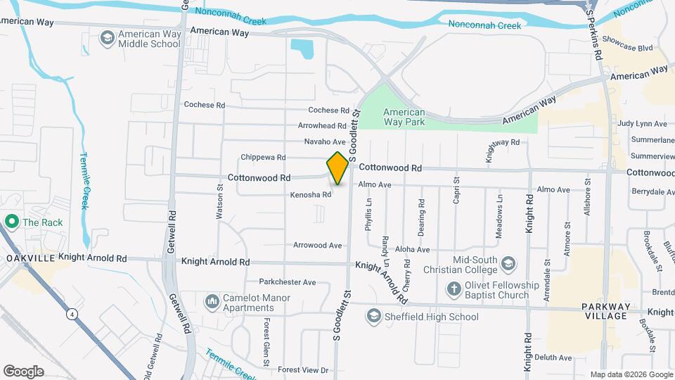 4227 Kenosha Rd Map and Location Details