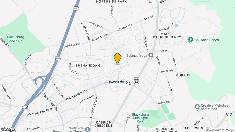 215 Pheasant Run Dr Map and Location Details