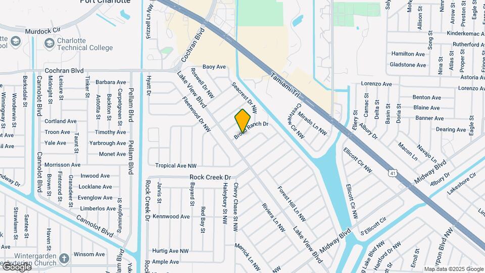 2051 Broad Ranch Dr Map and Location Details