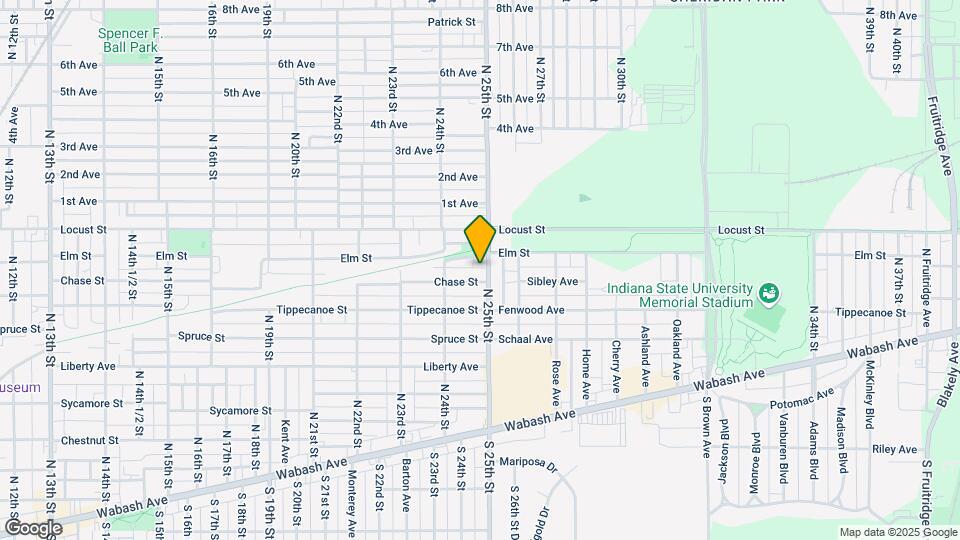 716 N 25th St Mapa y Detalles de la Ubicación