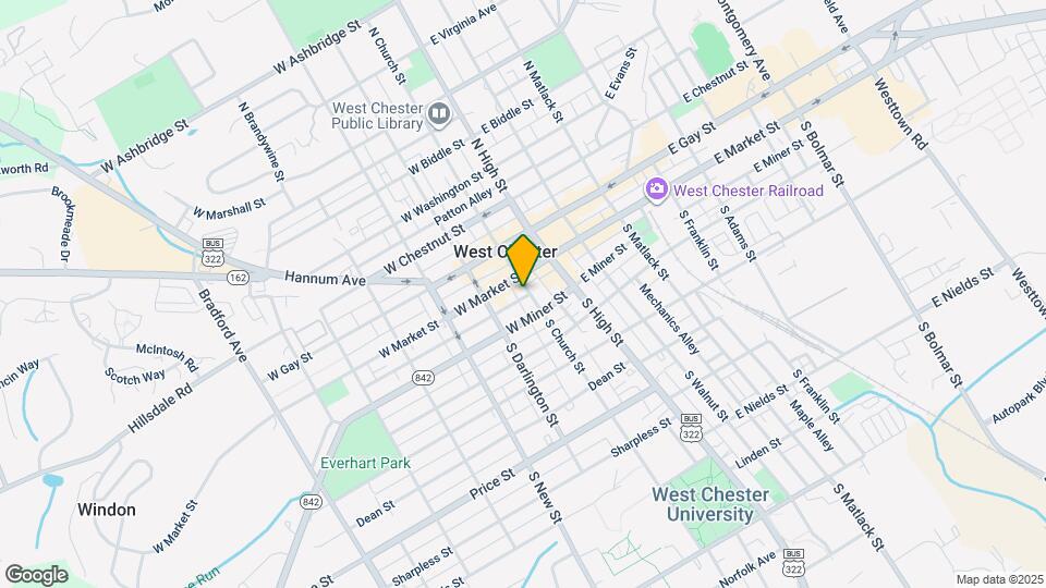 14 S Church St Map and Location Details