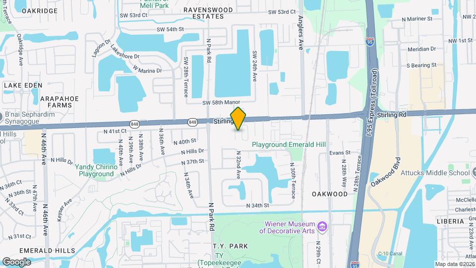 4125 N 32nd Ct Map and Location Details