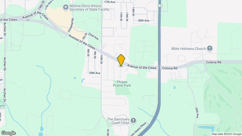 2325 13th St Map and Location Details